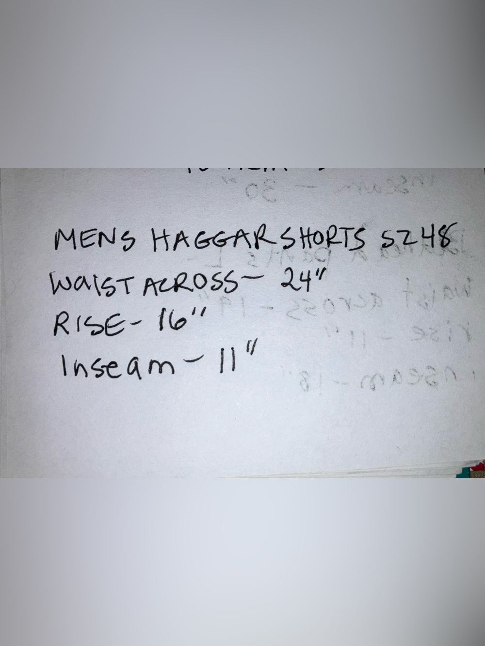 Haggar NEW Men's Cool 18 Pro Shorts Straight Fit Pleat Front Sz 48 Big And Tall - Picture 12 of 12